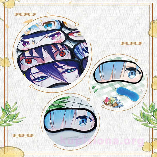 Маска для сна глаза АНИМЕ - Купи слона фото 2