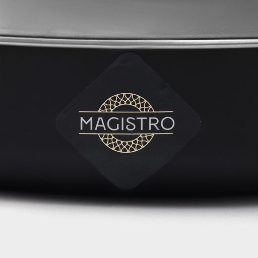 Тёрка с контейнером Magistro Woks, 17×12 см, чёрная
