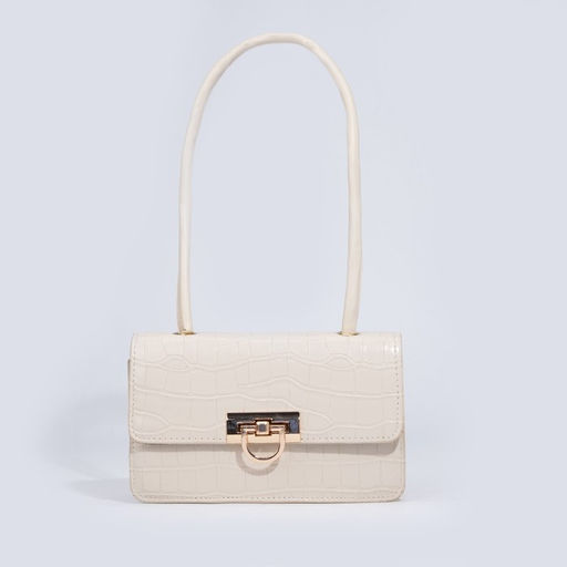 Сумка-мессенджер на клапане, цвет бежевый - Simaland фото 2