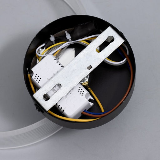 Бра «Кворум» LED 8 Вт 3000-6000К черный 25×20×6 см