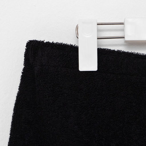 Полотенце банное Экономь и Я Парео 68х150 см, цвет черный, 100%хл с AIRO, 320 г/м2  фото 10