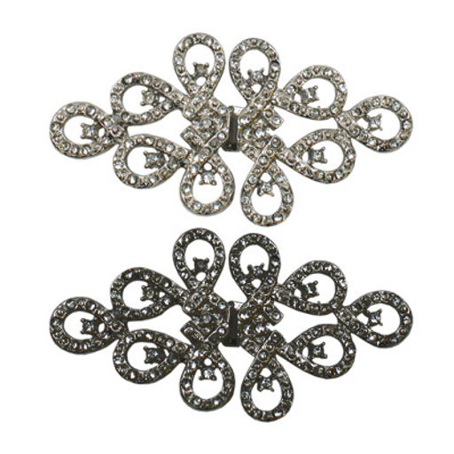 Micron GH 1057 Застёжка 2 шт СК/Распродажа №06 под черный никель