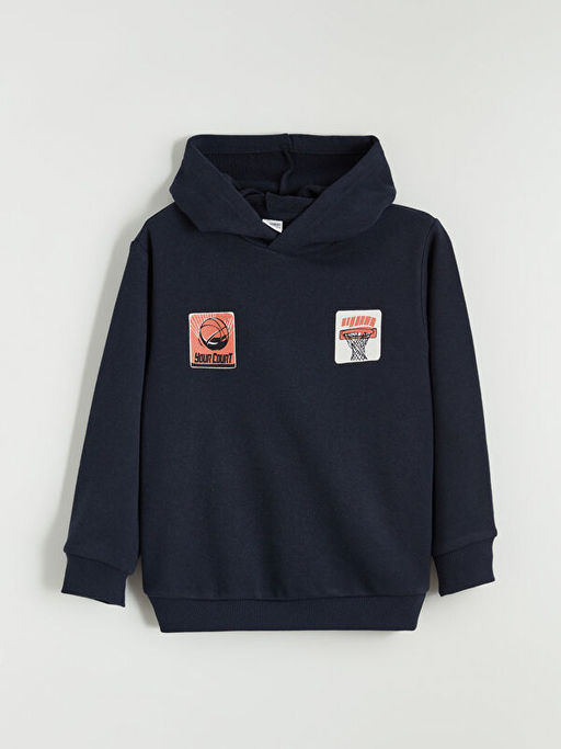 Kap??onlu Erkek ?ocuk Sweatshirt