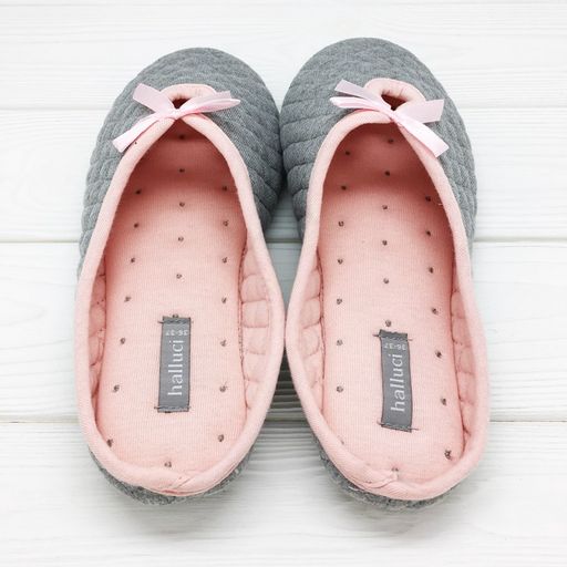 Тапочки Вафли серые - Halluci фото 4