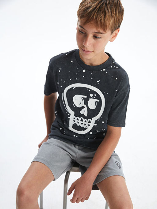 Bisiklet Yaka Erkek ?ocuk Ti??rt