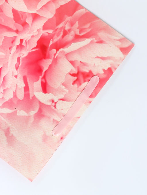 Пакет подарочный ламинированный вертикальный Самой прекрасной, L 31?40?12 см