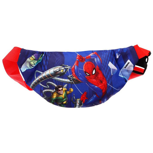 Сумка поясная, 25х6х13 см, на молнии, Человек-паук - Marvel фото 4