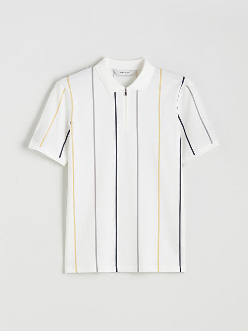 Polo Yaka ?izgili Pike Erkek Ti??rt