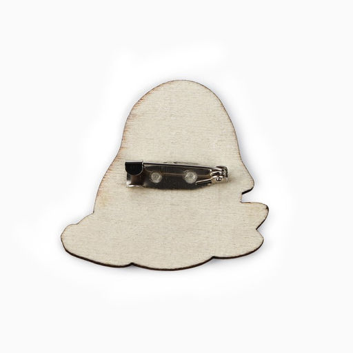 Цена за 20 шт. Значки деревянные Самые невероятные значки в шоубоксе, 20 шт.