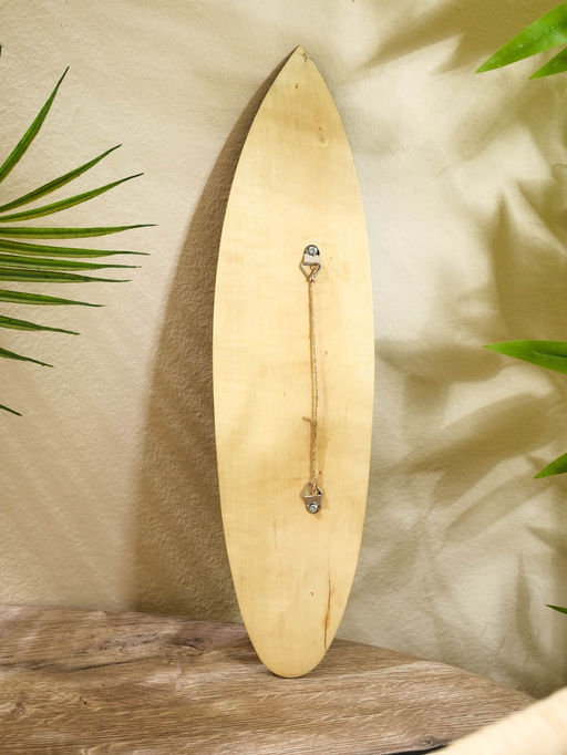 Панно «Доска для сёрфа Три Сплитти», дерево, 40×11 см