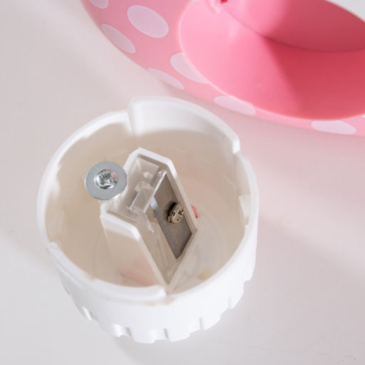 Лампа настольная RISALUX «Гамми», LED, 2 режима, 2 Вт, USB, точилка, розовый, 11.7×7×12 см
