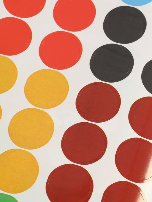 Цена за 3 шт. Книжка с наклейками "Цифры", 16 стр