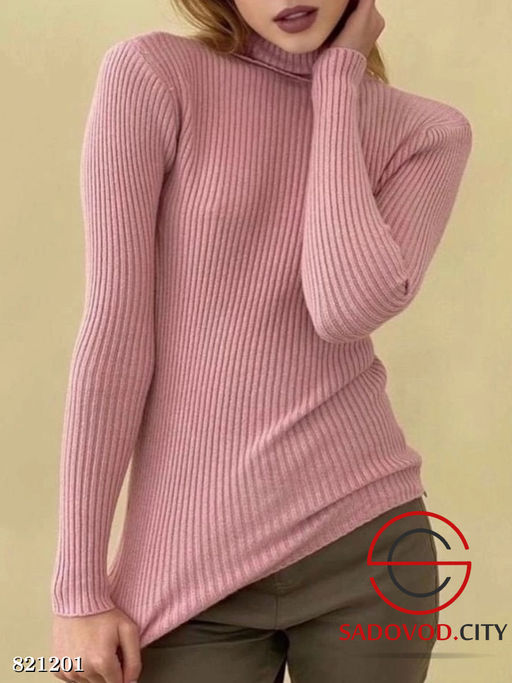 Водолазка женская однотонная