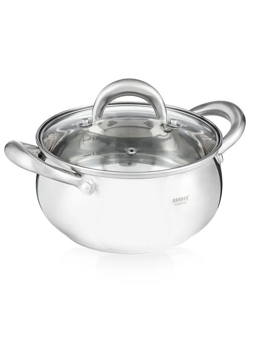 Кастрюля BK-1632 5,2л PREMIUM COMFORT - Bekker фото 7