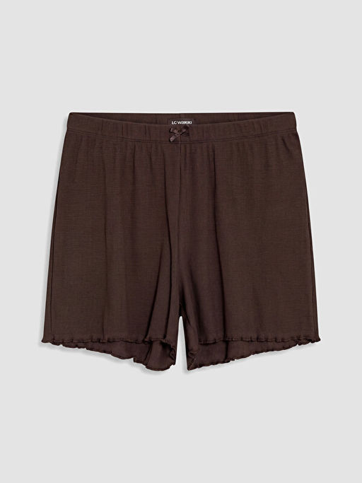 Beli Lastikli Kad?n ?ort Pijama Alt 2li