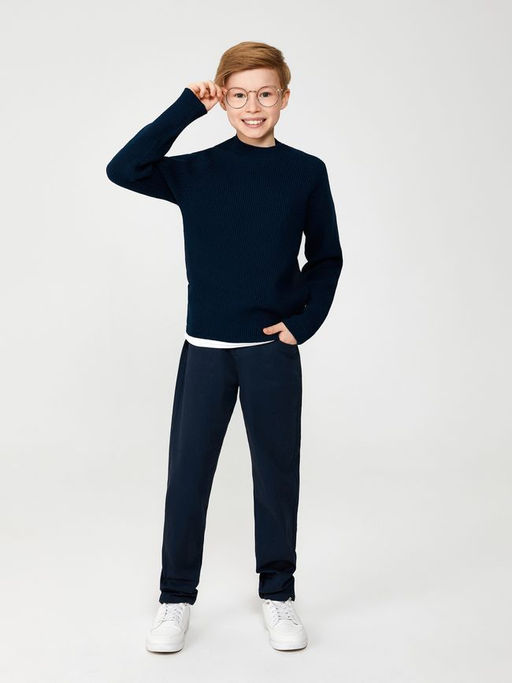 ACOOLA / Джемпер детский для мальчиков Ricardo темно-синий фото 2