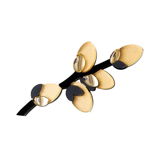 Брошь Веточка вербы - Orgalica фото 2