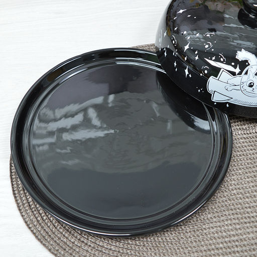 Блюдо для блинов Lavenir "Космическое путешествие", 23 см доломит арт. НС620-C313, 85869