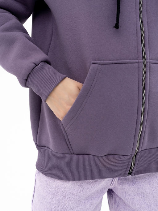 Толстовка жен.арт.1146-6,серо-лавандовая - Binita фото 7