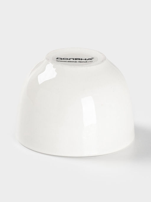 Соусник Доляна White Label, 120 мл, d=7 см, фарфор, белый