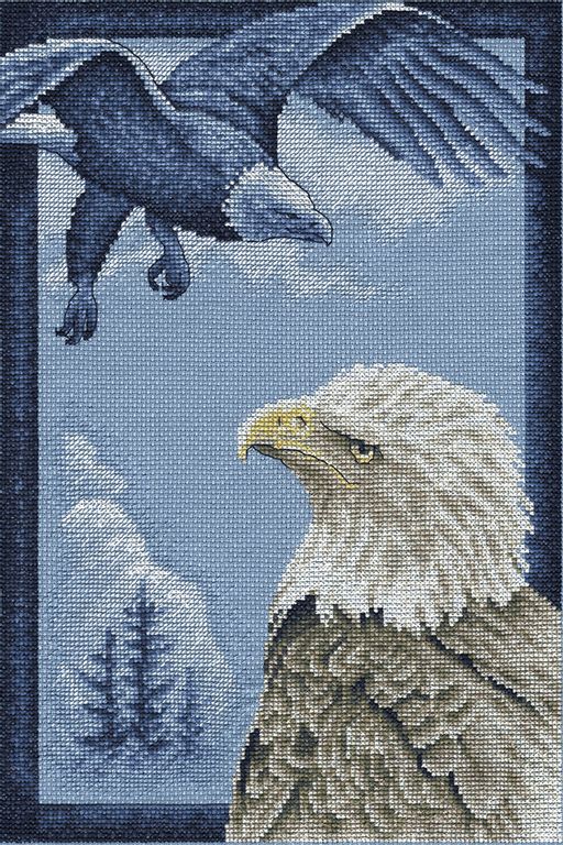 Набор для вышивания PANNA PT-1832 Свободный полет 22.5 х 32.5 см