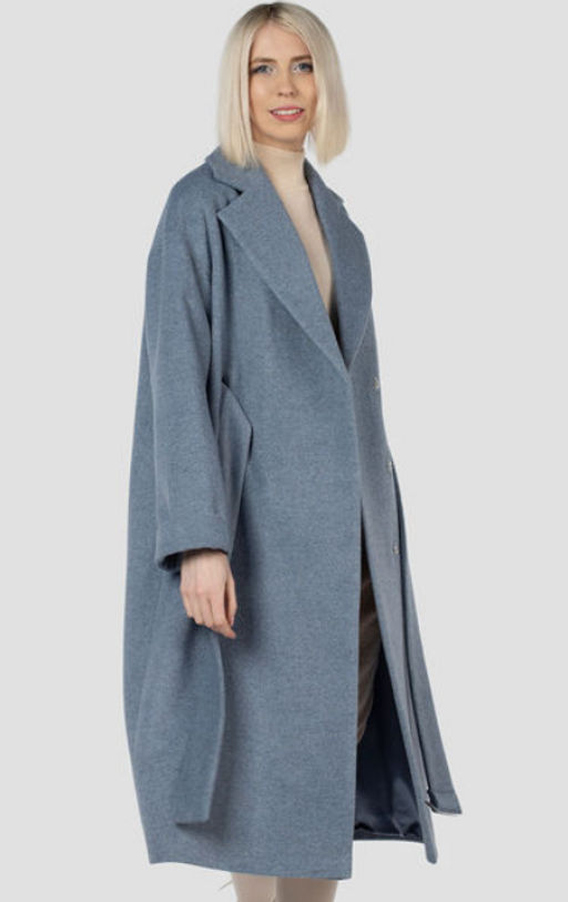 Пальто женское демисезонное (пояс) - El podio фото 9