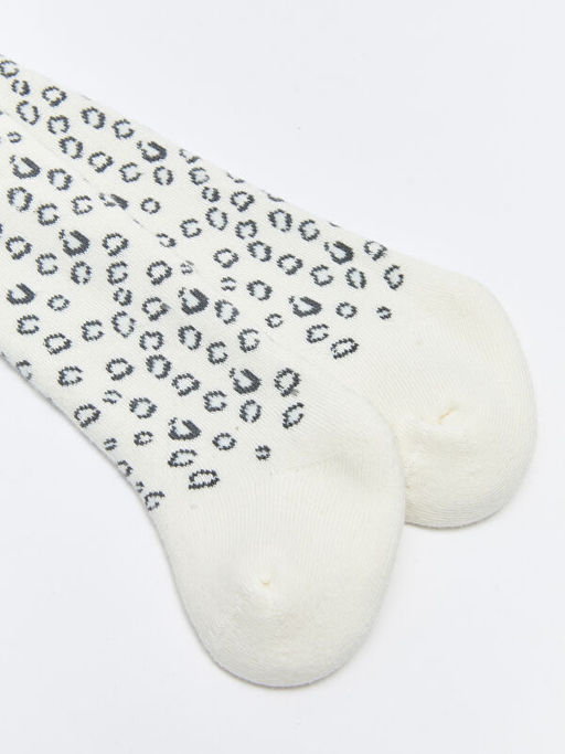 Desenli K?z Bebek Havlu K?lotlu ?orap - Waikiki фото 2