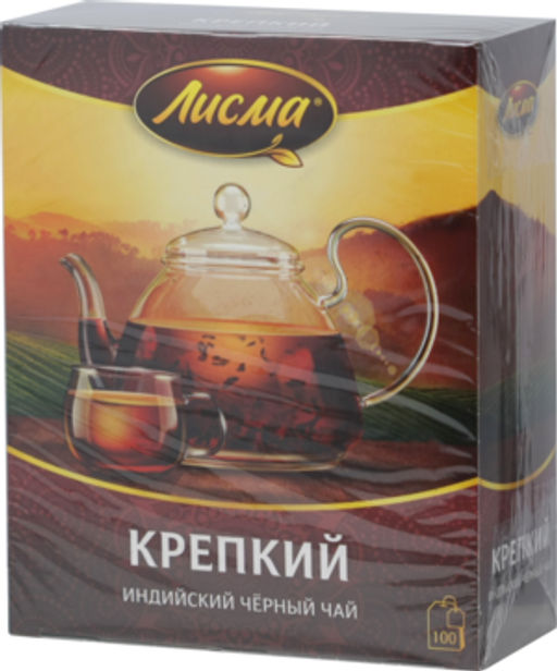 Лисма. Крепкий карт.пачка, 100 пак. РОССИЯ