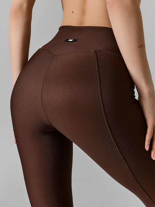 Леггинсы спортивные женские коричневые - Mark formelle фото 4