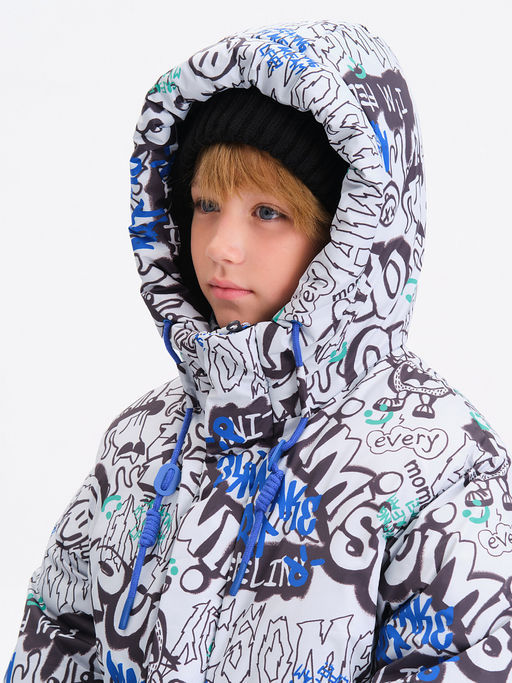 PELICAN, куртка для мальчиков, Белый