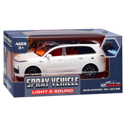 Машина "Мощный ход" (свет, звук) в коробке