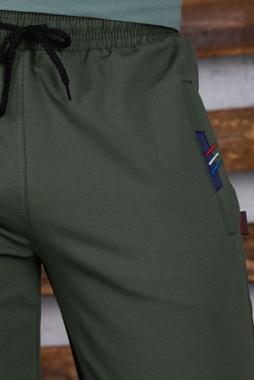 брюки спортивные 
 3.MM113A-хаки - Iron man фото 4