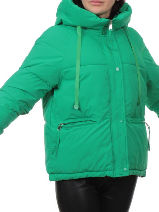 A2301 GREEN Куртка зимняя женская (150 гр. холлофайбер) - Fashion фото 2