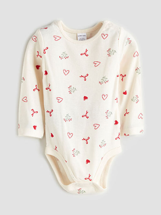 Bask?l? K?z Bebek ??t??tl? Body