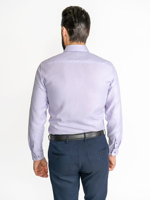 Сорочка мужская длинный рукав GREG 720/139/7331/ZN/1p  фото 7