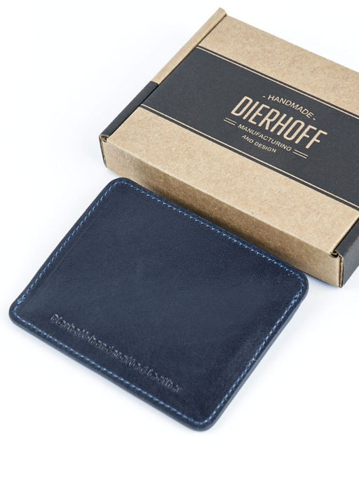 Мужской кожаный кардхолдер (кредитница) Dierhoff Д 6024-923/Р - Sergio valentini фото 3