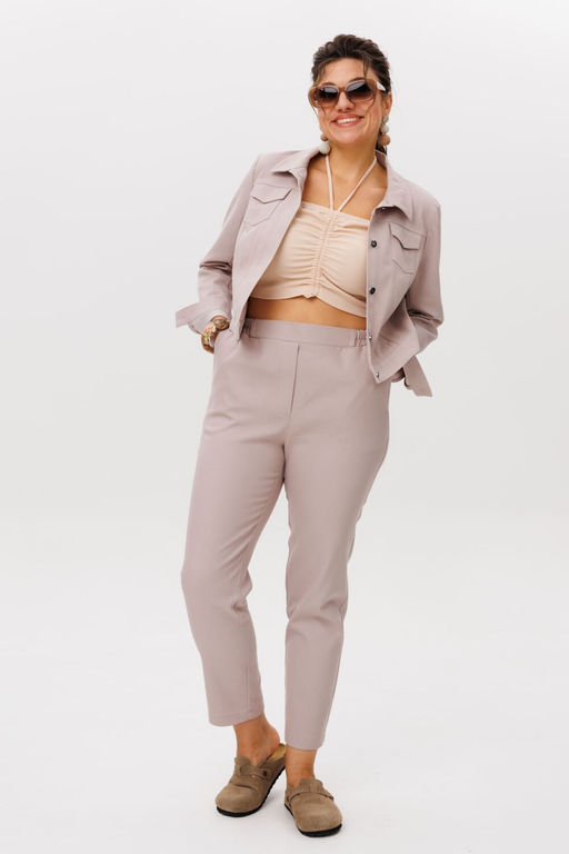 Брюки ANELLI 518 песчаное облако