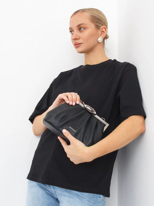 Сумка 58503 black Velina Fabbiana-Safenta