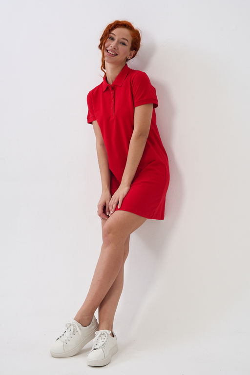 Платье Натали 14413 поло из хлопка  фото 51