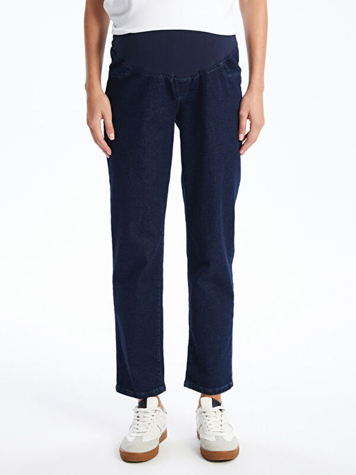 Kar?n Panelli Mom Fit Hamile Jean Pantolon