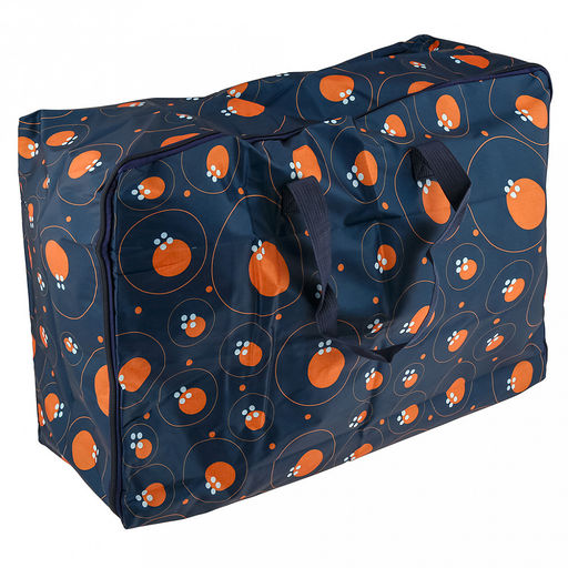 Сумка-органайзер для хранения подушек/одеял/белья/одежды 57х23х38см, ткань Оксфорд, водонепроницаемая, на молнии, цвета микс (Китай) - Домашняя мода фото 9