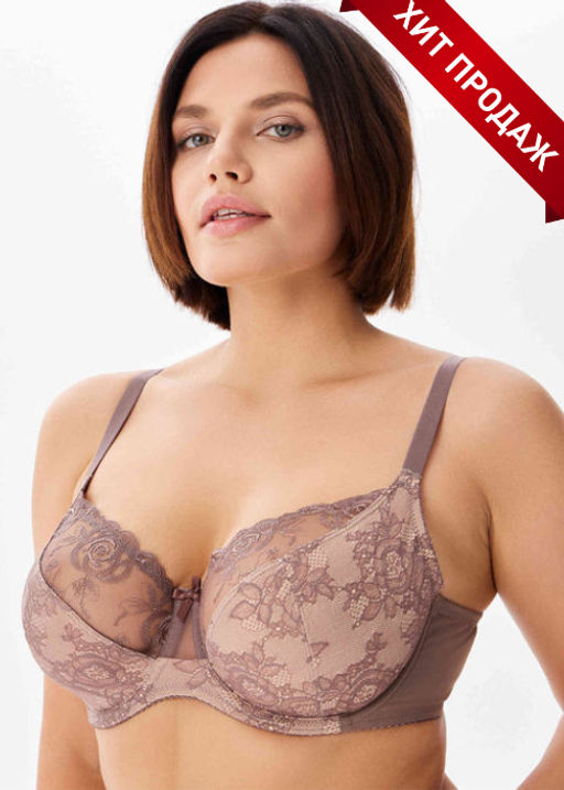 Бюстгальтер Milavitsa 127503 лесной орех/нюд