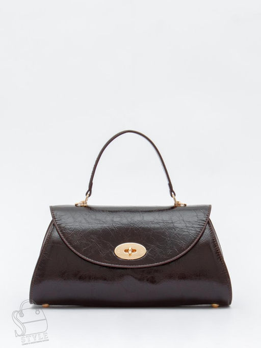 Сумка женская кожаная 1043L coffee Polina&Eiterou