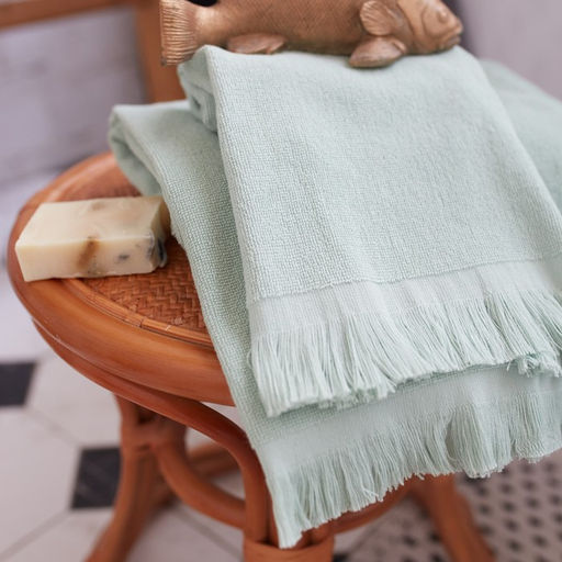 Полотенце махровое Love Life Fringe, 50х90 см, цвет оливковый, 100% хлопок, 380 гр/м2 - Lovelife фото 6