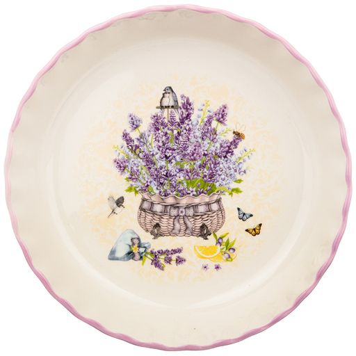 ФОРМА ДЛЯ ВЫПЕЧКИ AGNESS ЛАВАНДА КРУГЛАЯ 2,1 Л 27,5*27,5*6 CМ