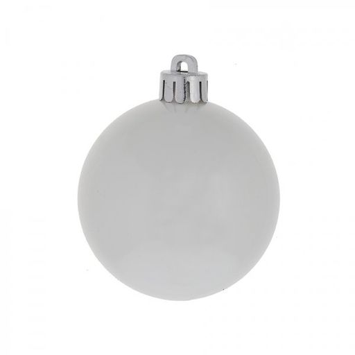 Набор из 24шт, Украшение новогоднее Шар "Нежное сияние", D 6 см, L14 W14 H31 см