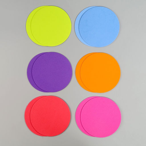 Набор фигурок из EVA «Круг», 12 шт., цвет МИКС