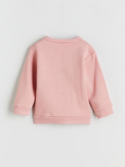 Bisiklet Yaka K?z ?ocuk Sweatshirt