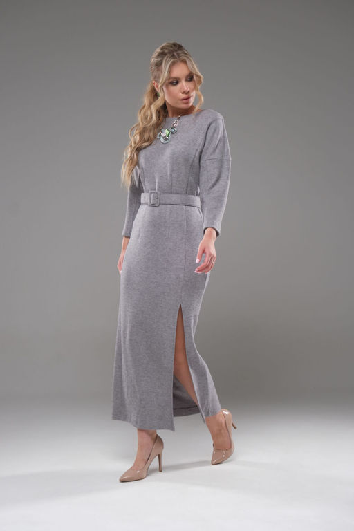 Платье Galean Style 948 серый