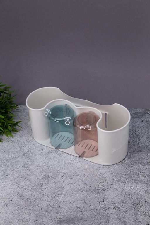 Настенный органайзер для ванной "Classic", 2 яруса